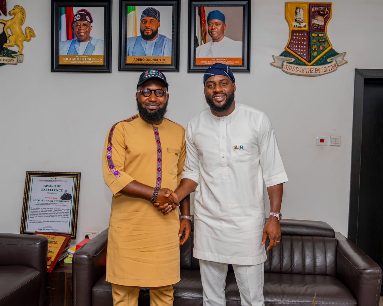 Ogundoyin Receives APM Youth Mobilisation DG, Bolarinwa, Pledges Support for 2027 Agenda
